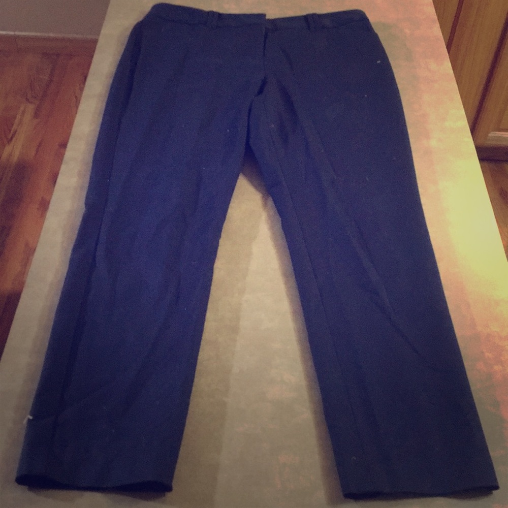Size 10 charter club navy blue pants